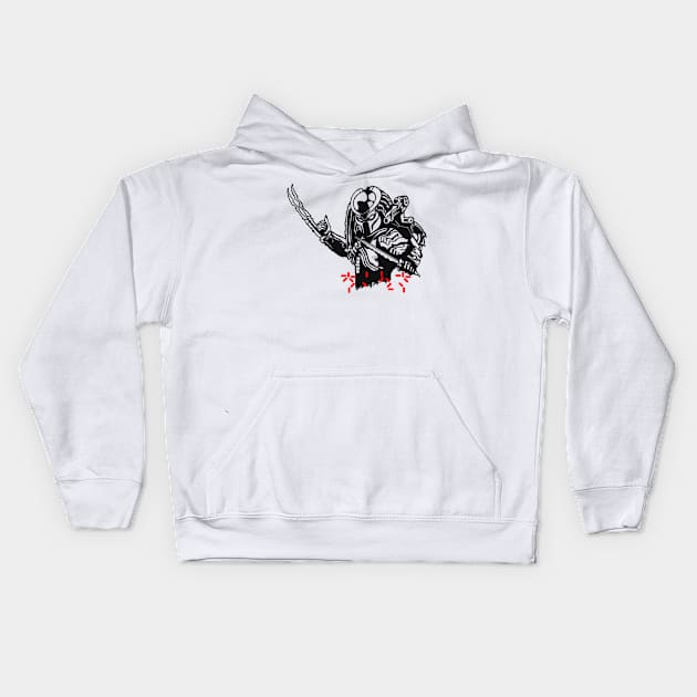 PREDATOR SLASH Kids Hoodie by equiliser